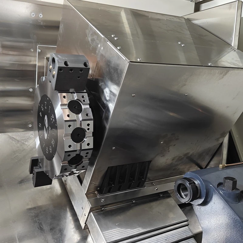 Metal CNC Slant Bed Lathe high quality